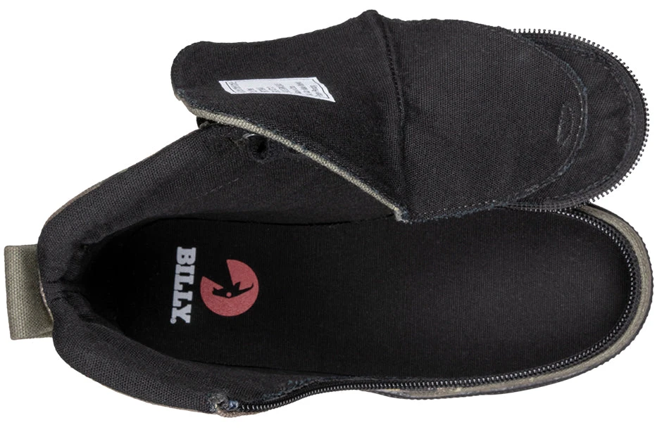 Olive Camo BILLY Street High Tops 4 Olive Camo BILLY Street High Tops - Image 4