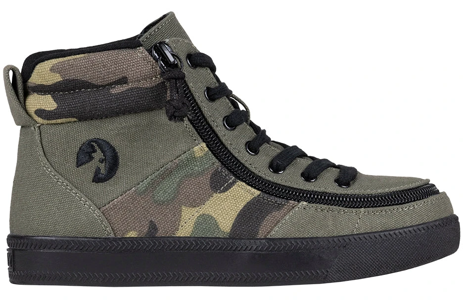Olive Camo BILLY Street High Tops 2 Olive Camo BILLY Street High Tops - Image 2