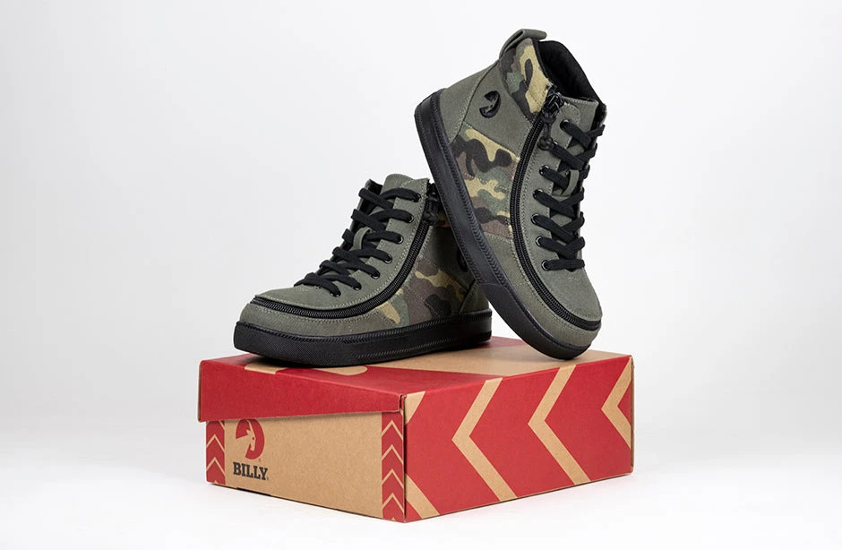Olive Camo BILLY Street High Tops 8 Olive Camo BILLY Street High Tops - Image 8