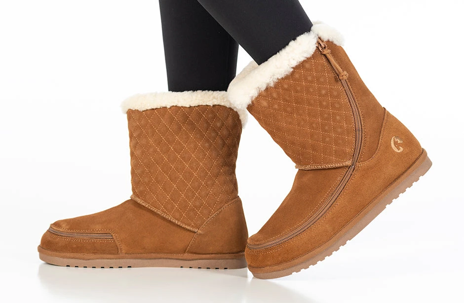 FINAL SALE - Chestnut BILLY Cozy Quilt Lux Boots 6 FINAL SALE - Chestnut BILLY Cozy Quilt Lux Boots - Image 6