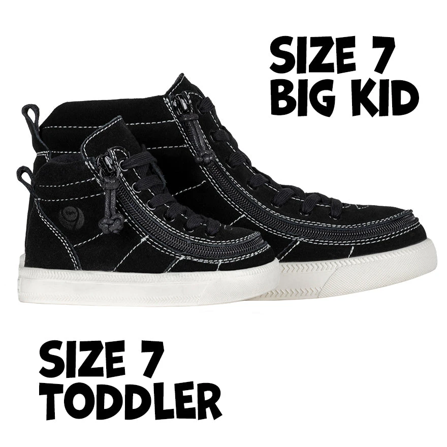 Black Suede BILLY Ten9 Street High Tops 3 Black Suede BILLY Ten9 Street High Tops - Image 3