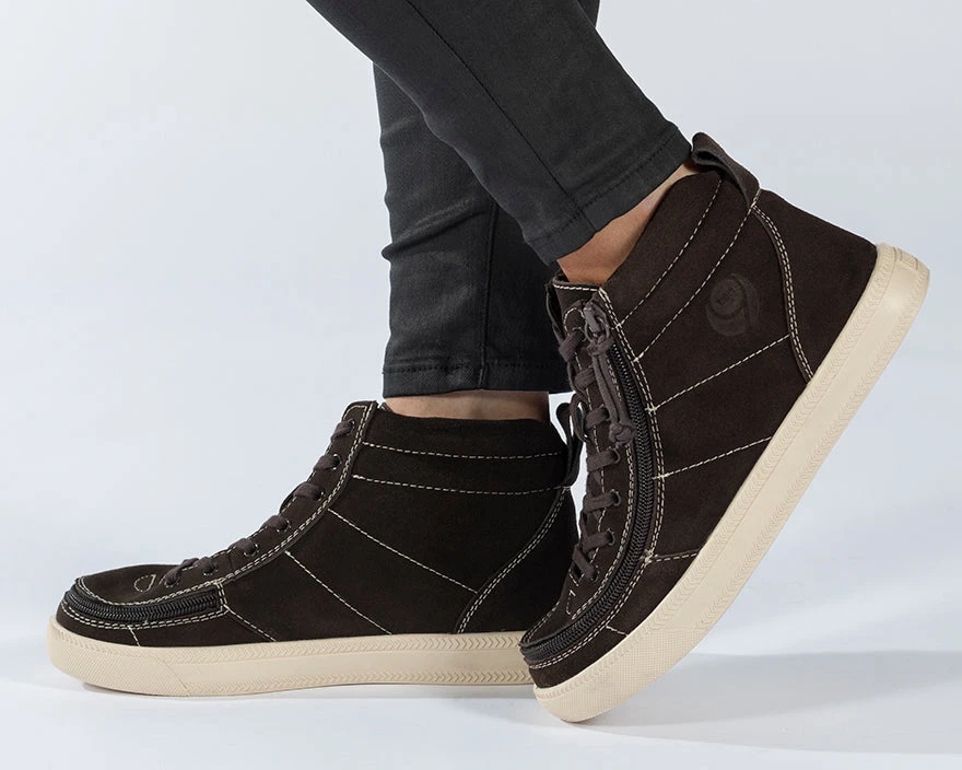 Brown Suede BILLY Ten9 Street High Tops 7 Brown Suede BILLY Ten9 Street High Tops - Image 7