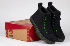 FINAL SALE - Black/Green Speckle BILLY Classic Lace High Tops -Billy Footwear BK22100 002 studio 2 940x614 bc5cf68a 132c 486a bcf2 11eeabd5f321