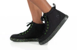 FINAL SALE - Black/Green Speckle BILLY Classic Lace High Tops -Billy Footwear BK22100 002 studio standing 1 940x614 97dfb5cf 3a86 40af 95bd 9581bd74289c
