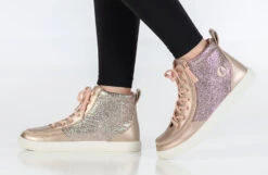 Rose Gold Unicorn BILLY Classic Lace Highs -Billy Footwear BK22100 680 studio standing 1 940x614 d42c911d 2f20 4ac0 b87f f1334589a1a8
