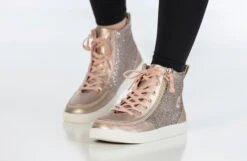 Rose Gold Unicorn BILLY Classic Lace Highs -Billy Footwear BK22100 680 studio standing 2 940x614 2f9e01b9 7ddf 40ae b15b a1c05ee00af1