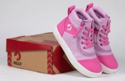 FINAL SALE - Pink/Pink BILLY Street Short Wrap High Tops -Billy Footwear BK22111 650 studio 2 940x614 53bebf8a 0194 4c62 8771 3205d1e24c55