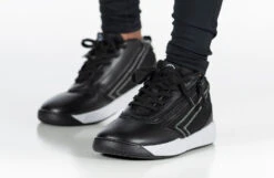 FINAL SALE - Black/White BILLY Sport Hoop Athletic Sneakers -Billy Footwear BK22132 002 studio standing 2 940x614 eca745b1 99f7 46a6 b9f6 e2016b5dfb0f