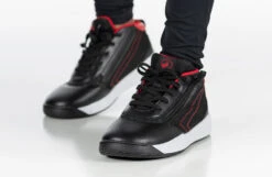 FINAL SALE - Black/Red BILLY Sport Hoop Athletic Sneakers -Billy Footwear BK22132 003 studio standing 2 940x614 83c5d00a 1913 421b 8120 3bb0fabd71a6