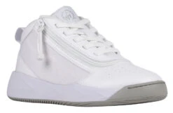 FINAL SALE - White BILLY Sport Hoop Athletic Sneakers