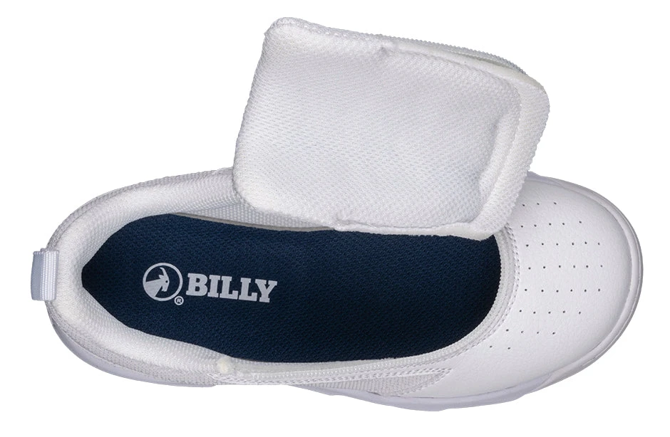 FINAL SALE - White/Navy BILLY Sport Court Athletic Sneakers 4 FINAL SALE - White/Navy BILLY Sport Court Athletic Sneakers - Image 4