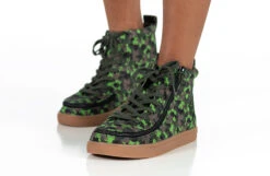 FINAL SALE - Green Dino BILLY Classic Lace High Tops -Billy Footwear BK22300 300 studio standing 2 940x614 75a985a1 c95c 47fb bd9f 1ee795b34af0