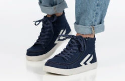 Navy/White BILLY CS Sneaker High Tops -Billy Footwear BK22342 410 studio standing 2 940x614 e9ba5a11 c080 4030 906f 55e6349683e5