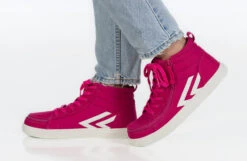 Fuchsia/White BILLY CS Sneaker High Tops -Billy Footwear BK22342 670 studio standing 1 940x614 c6aad7a7 22b6 47d1 8a8a f2f83df5744e