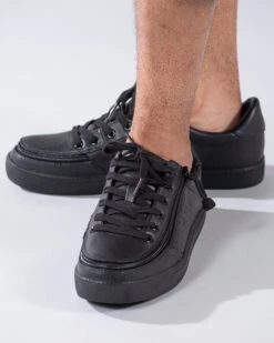 FINAL SALE - Men's Black To The Floor BILLY Low Sneakers -Billy Footwear BM20003 002 Studio2 704x880 1