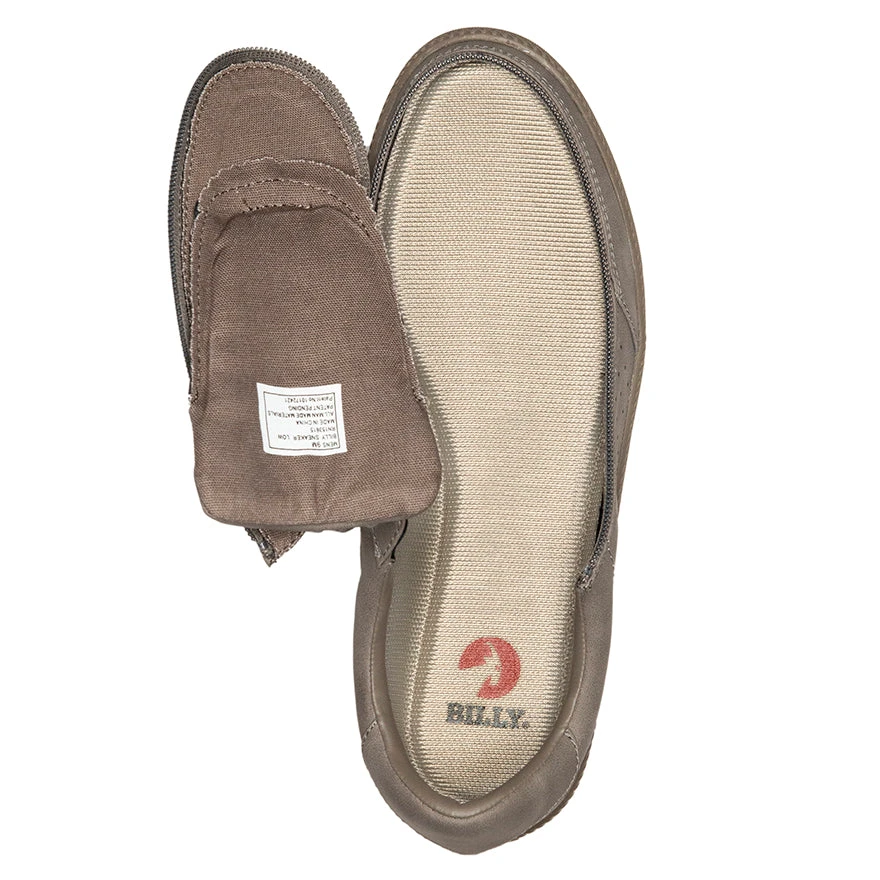 FINAL SALE - Men's Charcoal To The Floor BILLY Low Sneakers 4 FINAL SALE - Men's Charcoal To The Floor BILLY Low Sneakers - Image 4