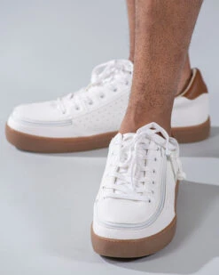 FINAL SALE - Men's White BILLY Low Sneakers -Billy Footwear BM20003 100 Studio2 704x880 1