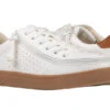 FINAL SALE - Men's White BILLY Low Sneakers