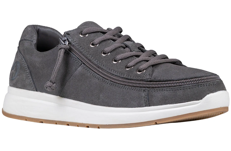 Men's Grey Suede BILLY Comfort Lows 1 Men's Grey Suede BILLY Comfort Lows