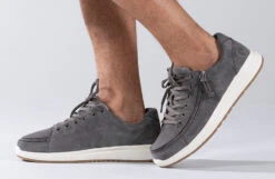 Men's Grey Suede BILLY Comfort Lows 12 Men's Grey Suede BILLY Comfort Lows -Billy Footwear BM20101 030 studio standing 1 940x614 74627bfa 4a7a 41b2 860d df49f4804801