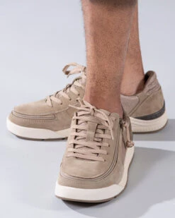 FINAL SALE - Men's Tan Suede/Mesh BILLY Comfort Classic Lows -Billy Footwear BM20102 260 Studio2 704x880 1
