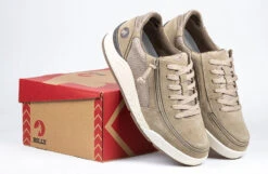FINAL SALE - Men's Tan Suede/Mesh BILLY Comfort Classic Lows -Billy Footwear BM20102 260 studio 2 940x614 aa078e2c 4615 4ff6 bc44 3d4379ac1f43