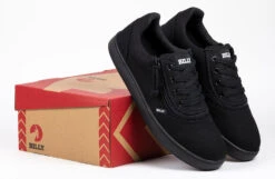 FINAL SALE - Men's Black To The Floor BILLY Sneaker Low Tops -Billy Footwear BM22128 001 studio 2 940x614 eda9954a 004c 4988 afc5 8242e942e6ba
