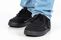 FINAL SALE - Men's Black To The Floor BILLY Sneaker Low Tops -Billy Footwear BM22128 001 studio standing 2 940x614 7ef34315 581a 40e4 b8bd 5acf5c0813d8