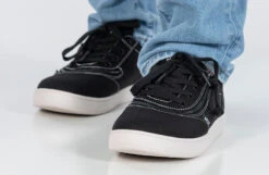 FINAL SALE - Men's Black/White Stitch BILLY Sneaker Low Tops 19 FINAL SALE - Men's Black/White Stitch BILLY Sneaker Low Tops -Billy Footwear BM22128 002 studio standing 2 940x614 f9d97bab e6a0 4635 8023 189b09868fe8