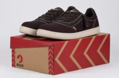 FINAL SALE - Men's Dark Brown/White Stitch BILLY Sneaker Low Tops -Billy Footwear BM22128 201 studio 1 940x614 def30995 c401 48ca 8388 b6f5a27336a6