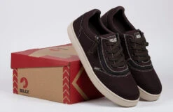 FINAL SALE - Men's Dark Brown/White Stitch BILLY Sneaker Low Tops -Billy Footwear BM22128 201 studio 2 940x614 2844c44f ab7d 4b87 a665 f5dca035ec67