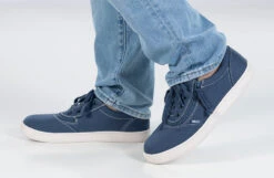 FINAL SALE - Men's Blue/White Stitch BILLY Sneaker Low Tops -Billy Footwear BM22128 410 studio standing 1 940x614 e4a18fb2 9482 46ec 85a9 93b77f6b450e