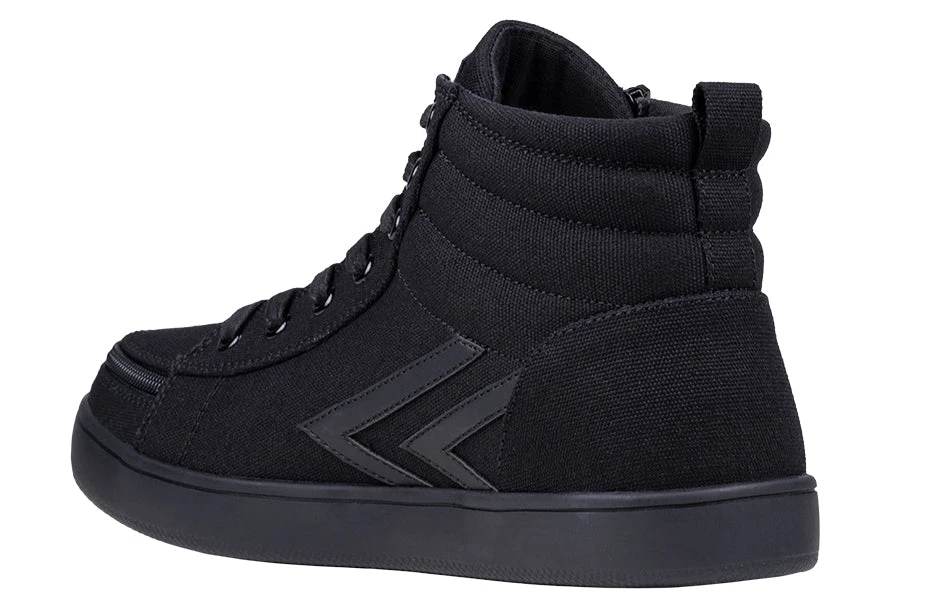Men's Black To The Floor BILLY CS Sneaker High Tops 3 Men's Black To The Floor BILLY CS Sneaker High Tops - Image 3