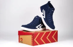Men's Navy/White BILLY CS Sneaker High Tops 19 Men's Navy/White BILLY CS Sneaker High Tops -Billy Footwear BM22342 410 studio 3 940x614 94aae332 6d74 4641 8137 02a166363ec2