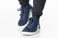 Men's Navy/White BILLY CS Sneaker High Tops 21 Men's Navy/White BILLY CS Sneaker High Tops -Billy Footwear BM22342 410 studio standing 2 940x614 982657da 68ae 462a a2a1 2e0df60c4a5a