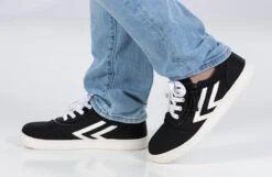 Men's Black/White BILLY CS Sneaker Low Tops -Billy Footwear BM22343 002 studio standing 1 940x614 9b4ad544 f2ff 41c1 8123 08d79d186ebd