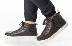Men's Brown Leather BILLY Ten9 CS Sneaker High Tops 20 Men's Brown Leather BILLY Ten9 CS Sneaker High Tops -Billy Footwear BM22442 200 studio standing 1 940x614 d086ecf8 ef9d 4464 a49e 7a3fb1185c68