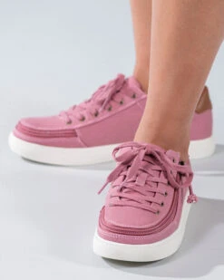 FINAL SALE - Women's Dusty Rose (Brown Mustache) BILLY Classic Lace Lows -Billy Footwear BW20001 690 Studio2 704x880 1