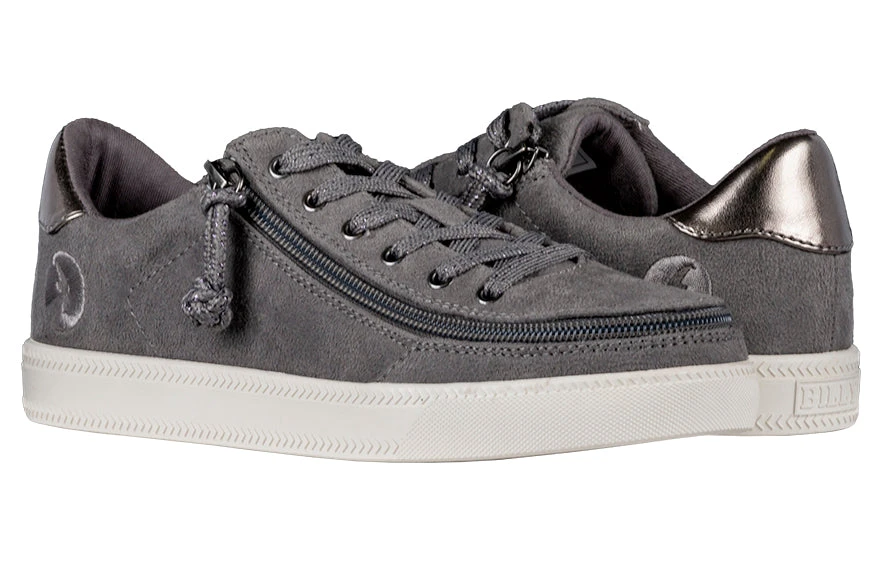 FINAL SALE - Women's Charcoal BILLY Classic Lace Lows 1 FINAL SALE - Women's Charcoal BILLY Classic Lace Lows