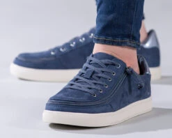FINAL SALE - Women's Steel Blue BILLY Classic Lace Lows -Billy Footwear BW20301 400 Studio3 880x704 1