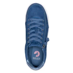 FINAL SALE - Women's Steel Blue BILLY Classic Lace Lows -Billy Footwear BW20301 400 Top 880x880v2