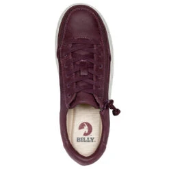 FINAL SALE - Women's Burgundy BILLY Sneaker Lows -Billy Footwear BW20305 601 Top 880x880 1