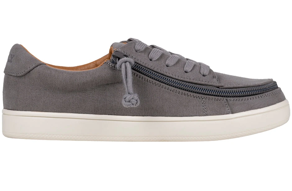 FINAL SALE - Women's Charcoal BILLY Sneaker Low Tops 2 FINAL SALE - Women's Charcoal BILLY Sneaker Low Tops - Image 2