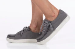 FINAL SALE - Women's Charcoal BILLY Sneaker Low Tops 12 FINAL SALE - Women's Charcoal BILLY Sneaker Low Tops -Billy Footwear BW21328 021 studio standing 1 940x614 4d8b328a abf8 448a 8919 21c090dee043