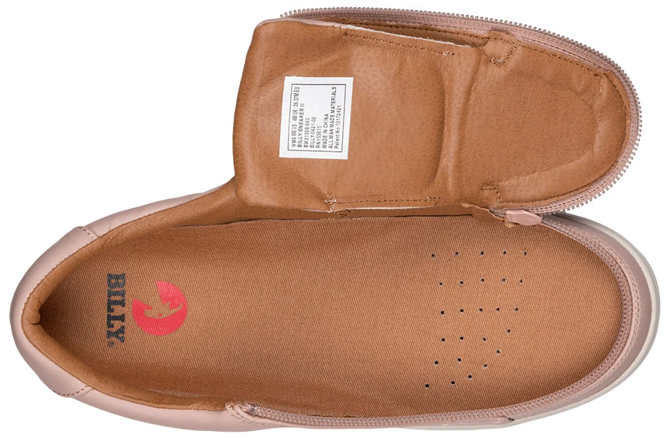 FINAL SALE - Women's Blush BILLY Sneaker Low Tops 4 FINAL SALE - Women's Blush BILLY Sneaker Low Tops - Image 4