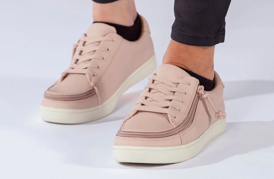 FINAL SALE - Women's Blush BILLY Sneaker Low Tops 7 FINAL SALE - Women's Blush BILLY Sneaker Low Tops - Image 7