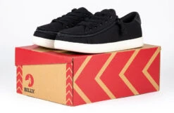 FINAL SALE - Women's Black Canvas BILLY Sneaker Low Tops -Billy Footwear BW22128 002 studio 1 940x614 46e85734 c4be 4eb1 b7b1 4ba0e414c6c0
