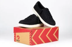 FINAL SALE - Women's Black Canvas BILLY Sneaker Low Tops -Billy Footwear BW22128 002 studio 3 940x614 afa9321d 72c6 4457 9894 7ce2cdbd78a2