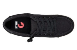 FINAL SALE - Women's Black Canvas BILLY Sneaker Low Tops -Billy Footwear BW22128 002 top 940x614 9aac94fc bc8e 4c50 b723 6677baa759c3