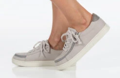 FINAL SALE - Women's Light Grey BILLY Sneaker Low Tops -Billy Footwear BW22128 051 studio standing 1 940x614 748bb38d 6e63 41e4 9e89 f3651d21e8a0